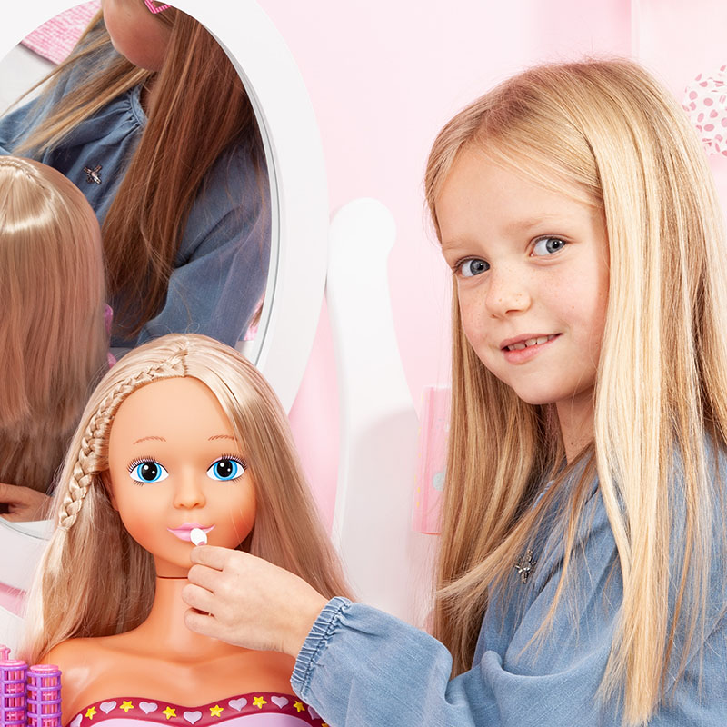 Buy Bayer Charlene Super Model Doll Head with make-up