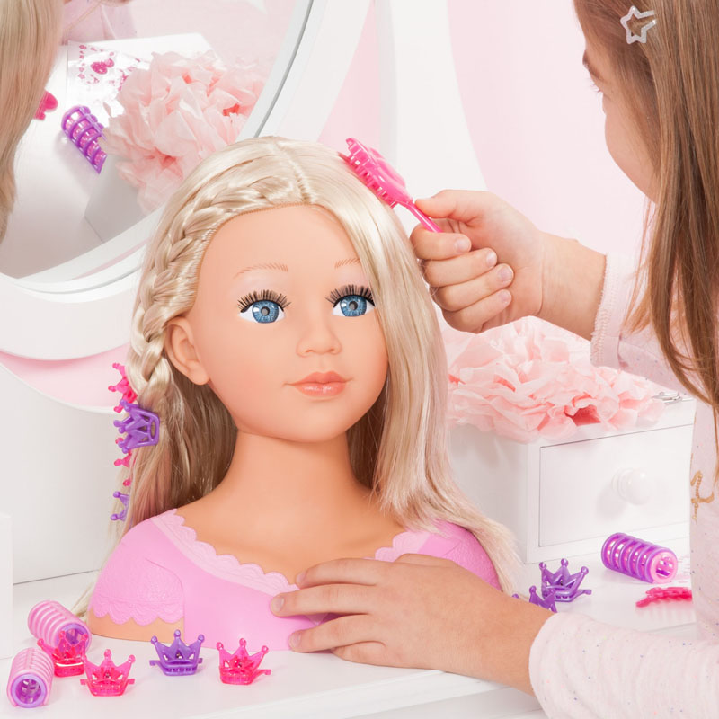 Buy Bayer Charlene Super Model Doll Head with make-up