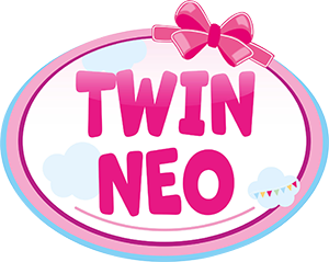 Zwillings-Puppenwagen Twin Neo mit Einhorn