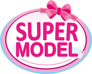 Super Model 27 cm mit Kosmetik